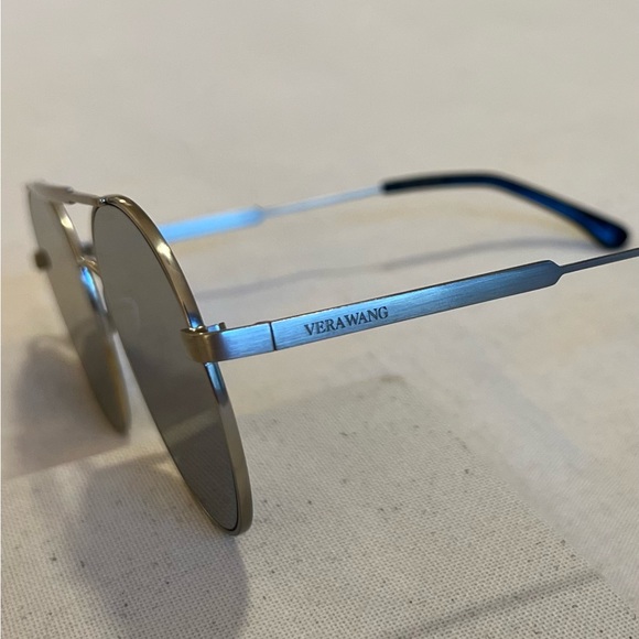 Vera Wang Silver Aviator Sunglasses - Picture 4 of 8